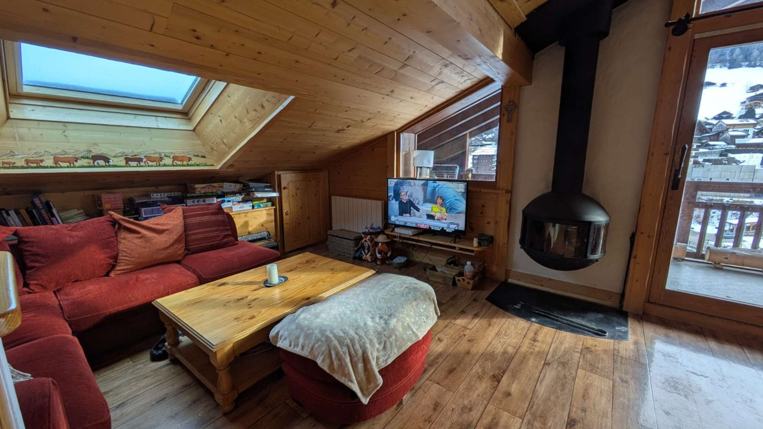 Appart. 2 chambres+1 chambrette idéal pour 6 pers. proche arrêt navette