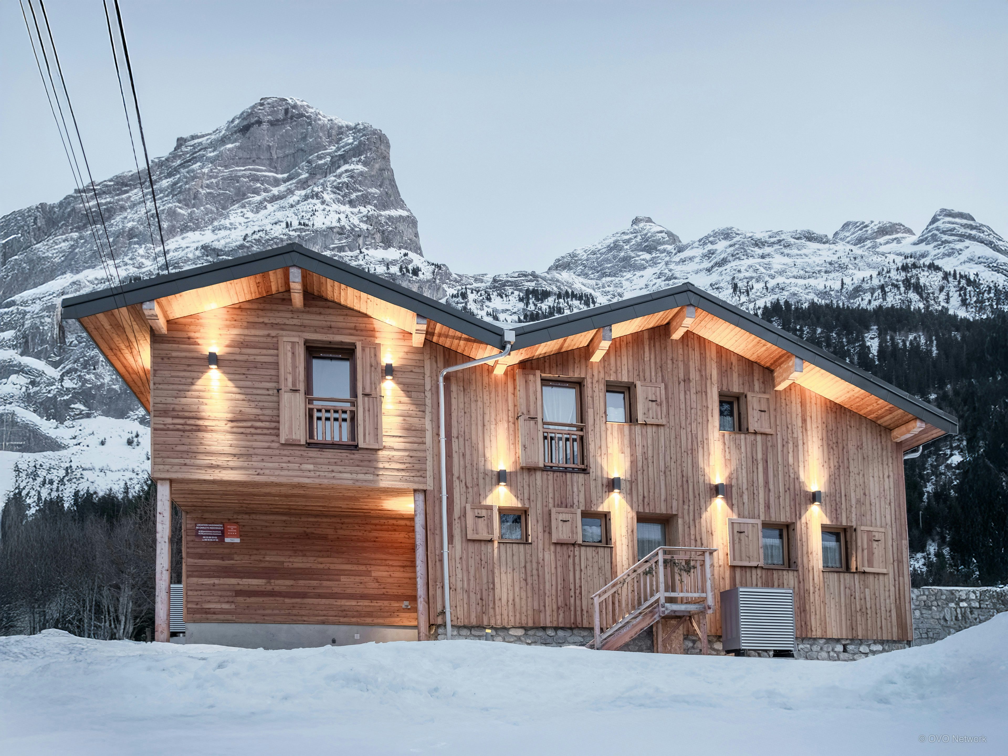 Chalet pour 8 proche de toutes les activités de la montagne