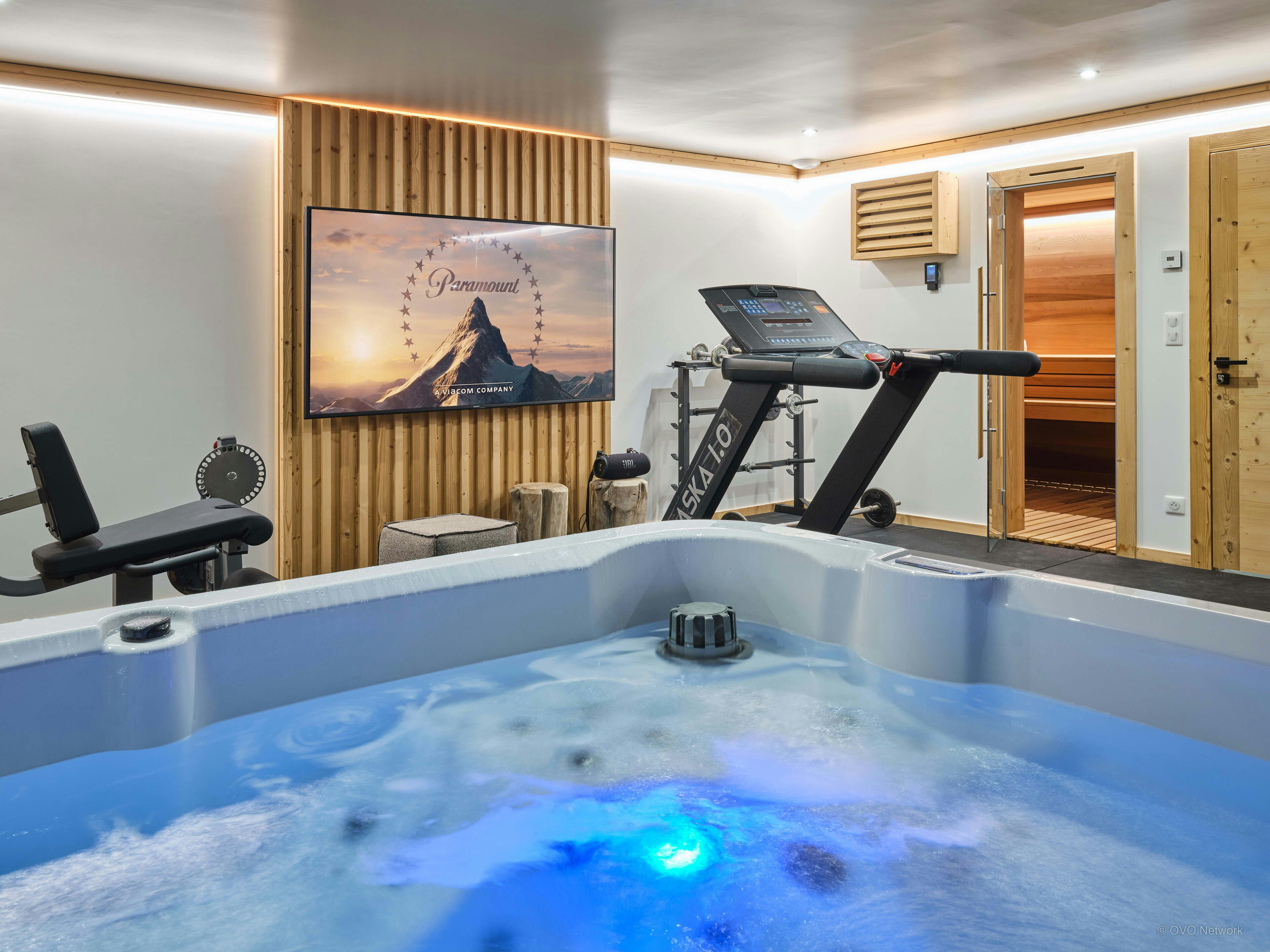 Chalet familial pour 12 à Combloux avec sauna et jacuzzi