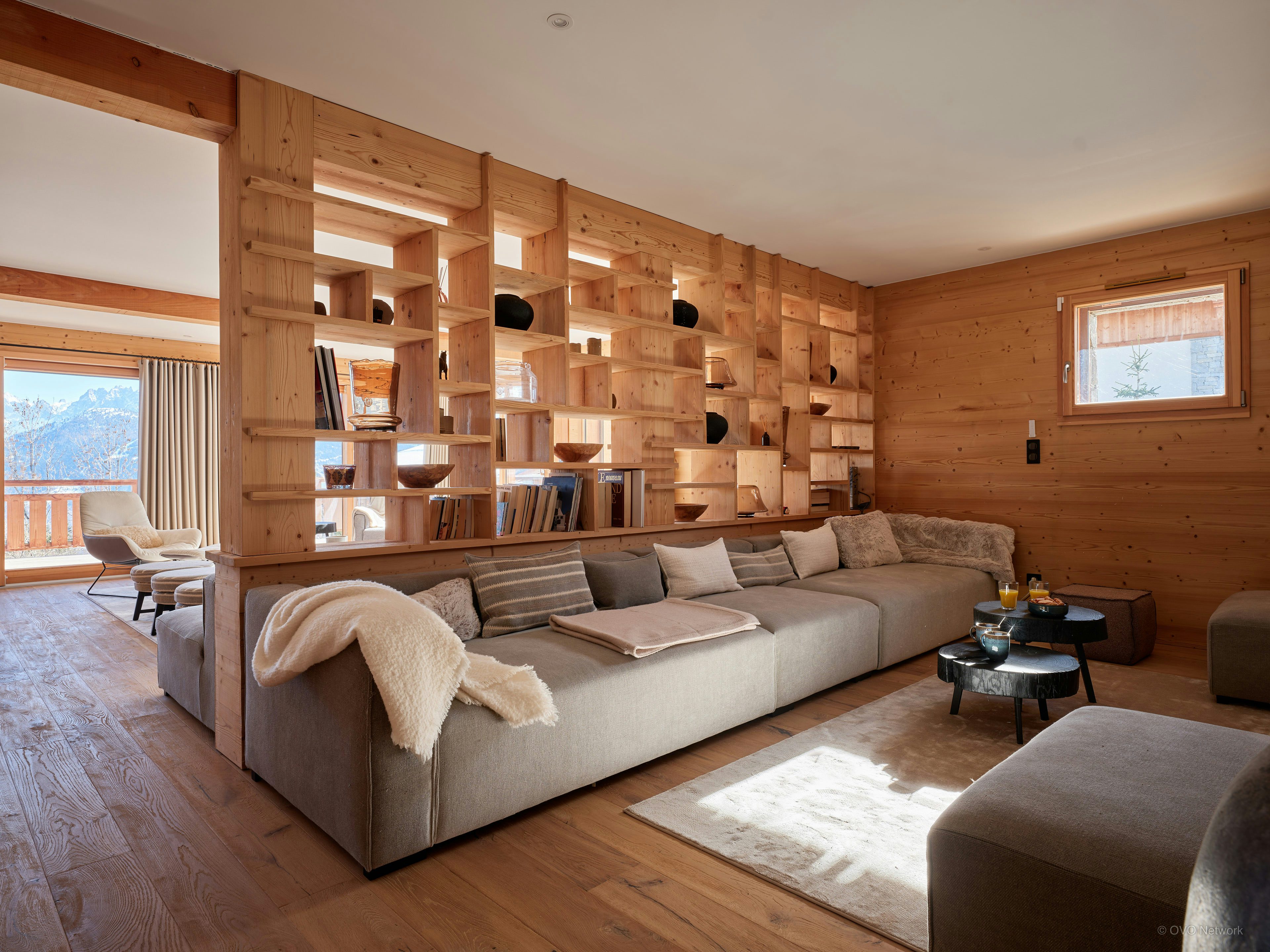 Chalet familial pour 12 à Combloux avec sauna et jacuzzi