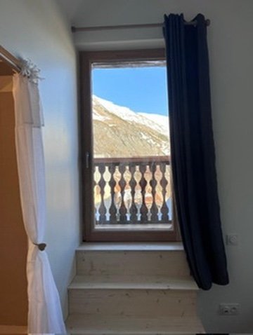 Quartz – Cocon duplex 2 personnes, appartement dans une maison de village rénovée, vue Meije & skiroom équipé