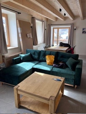 Épidote – Grand duplex 6 personnes dans une maison de village rénovée, skiroom chauffé & vue sur le glacier