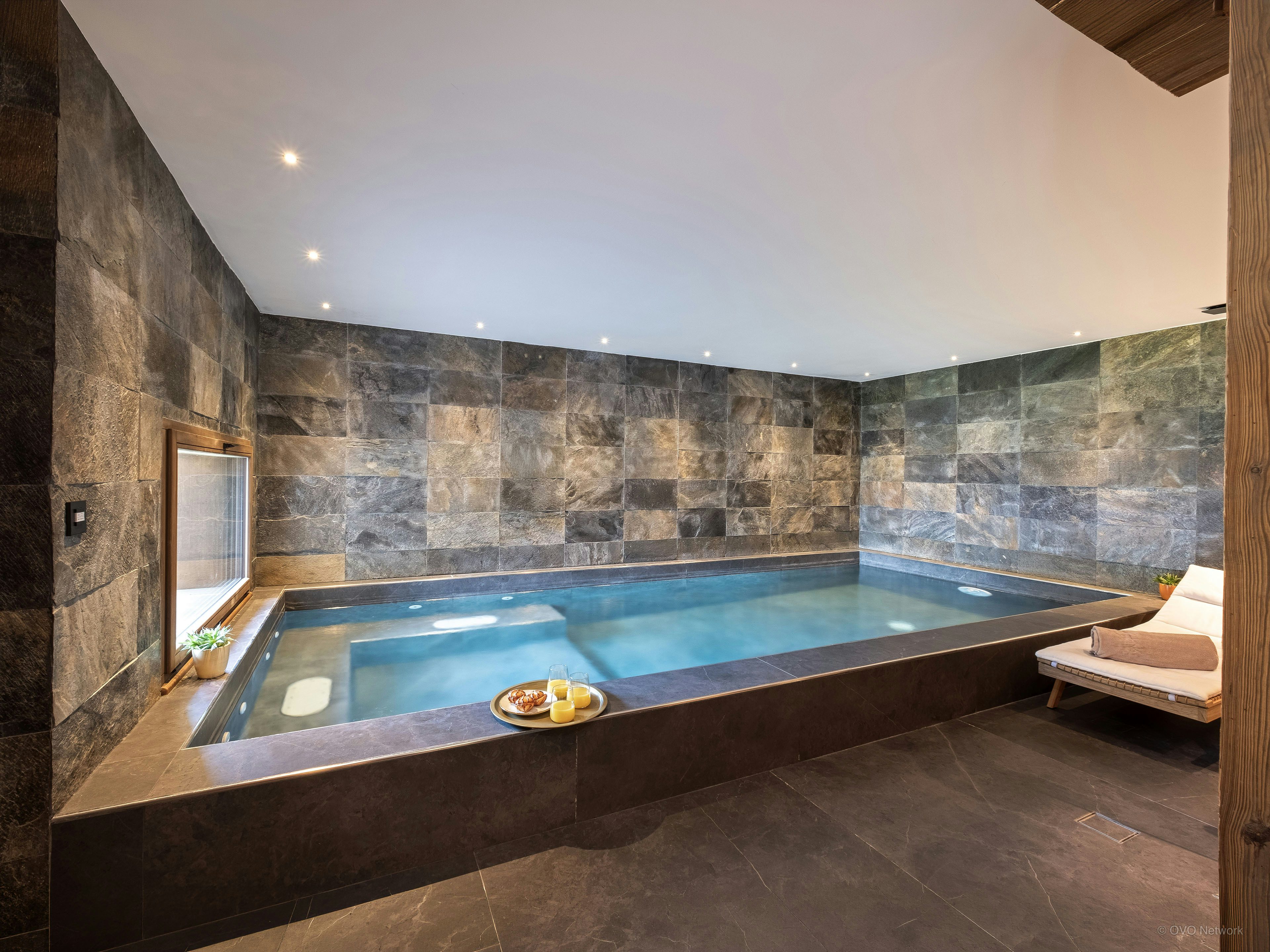 Élégant chalet pour 12 à megève avec spa