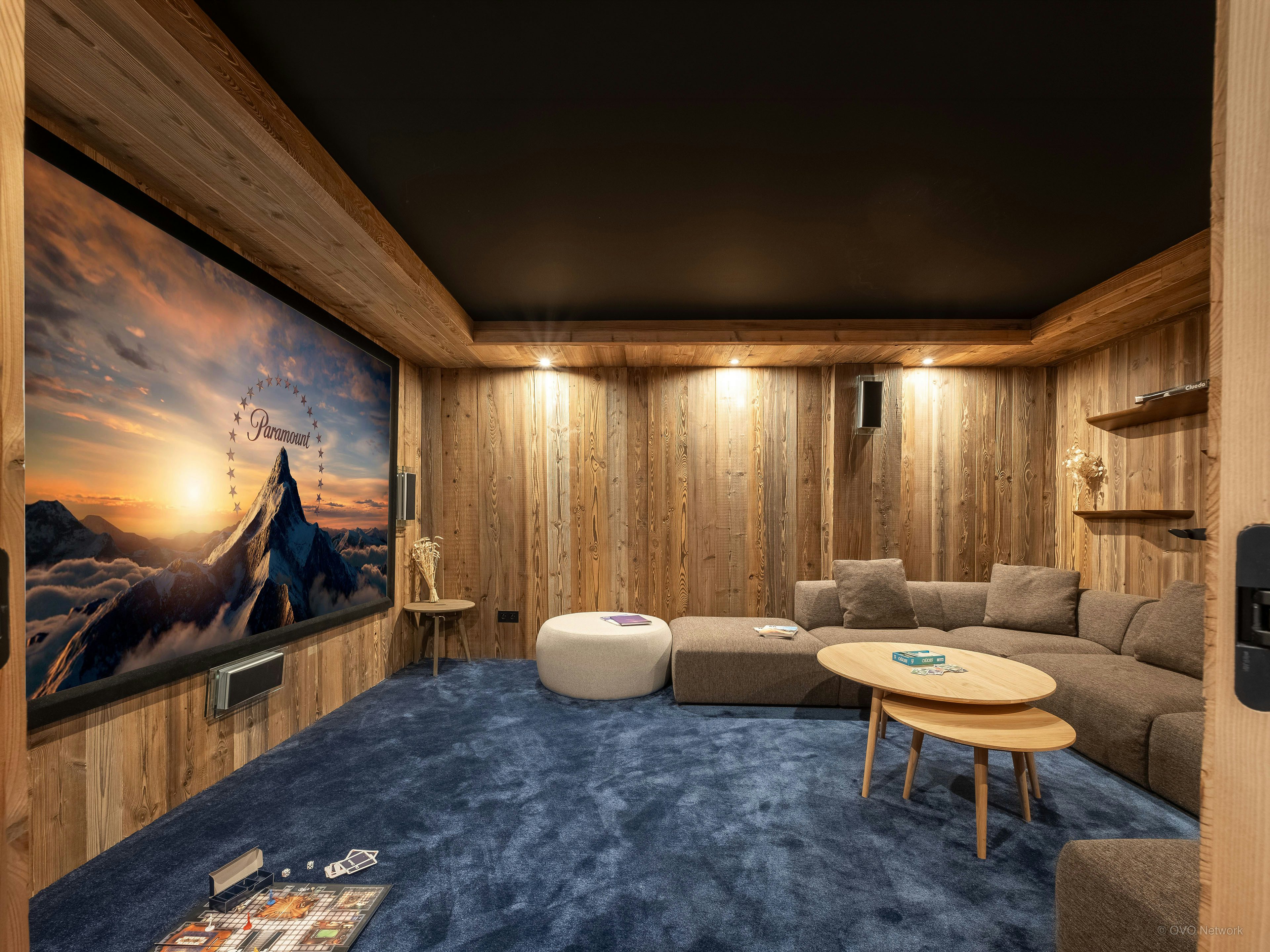 Élégant chalet pour 12 à megève avec spa