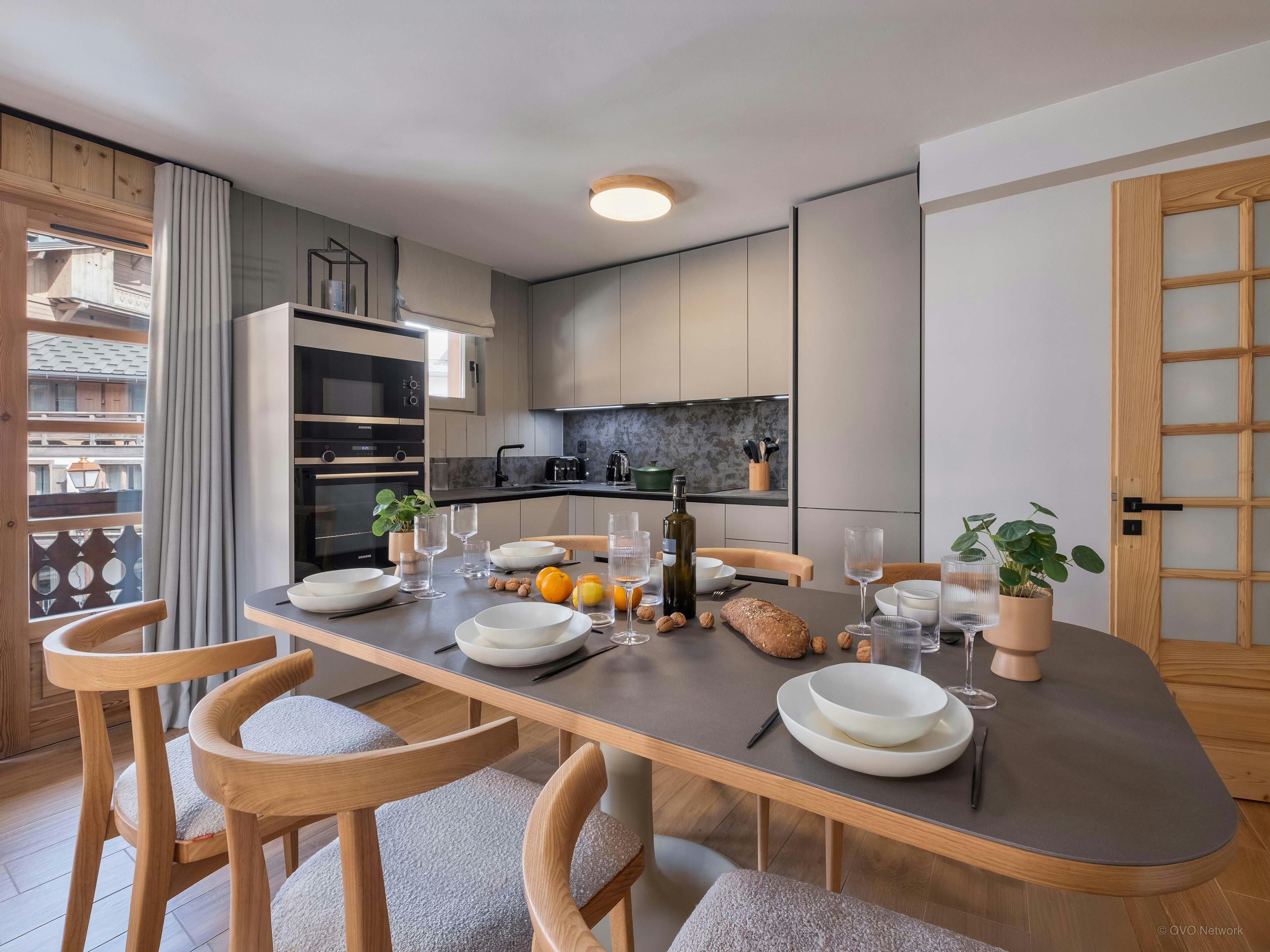 Appartement élégant pour 4 en centre village