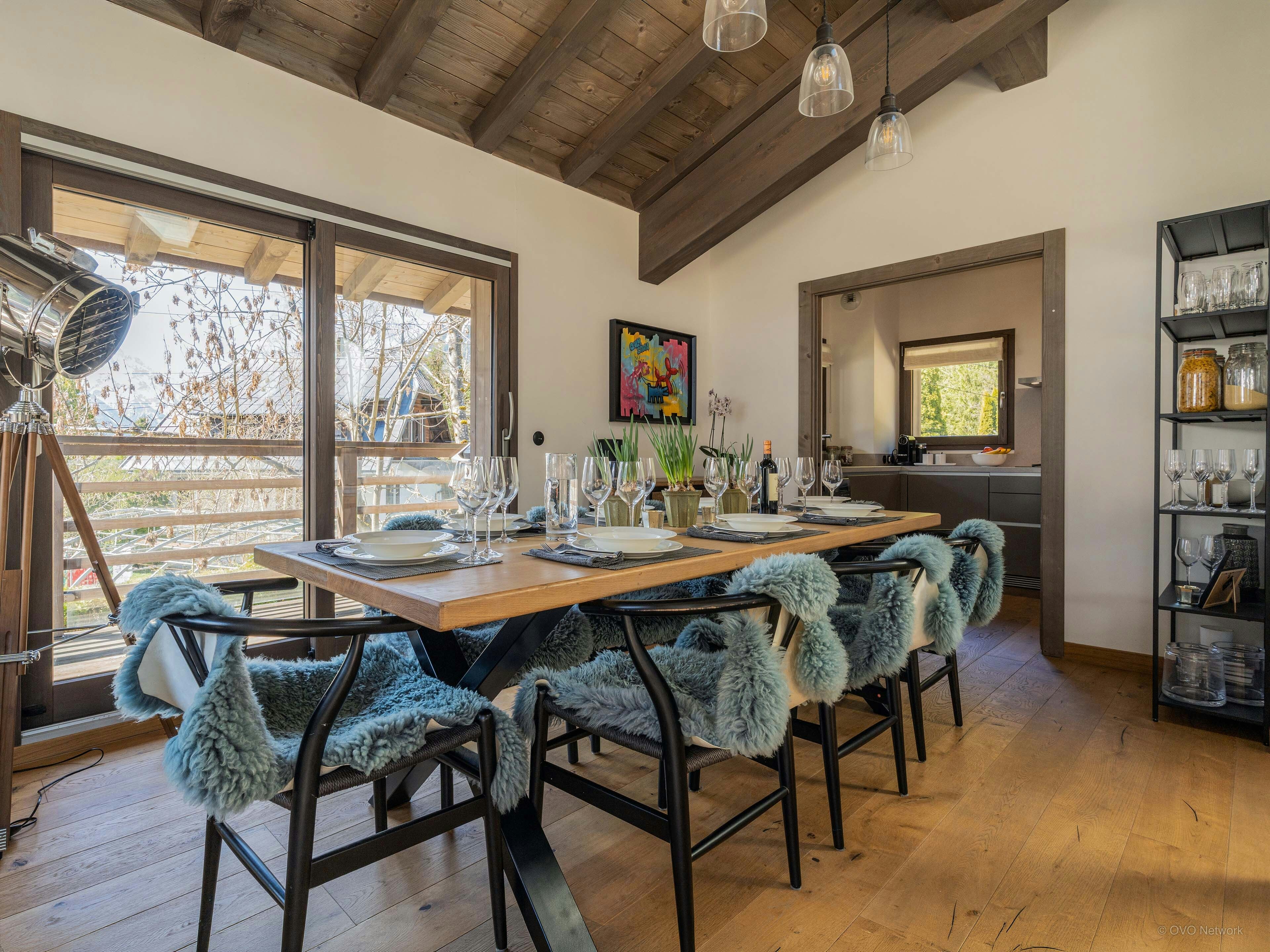 Chalet lumineux pour 6 avec local à skis, terrasse et jardin