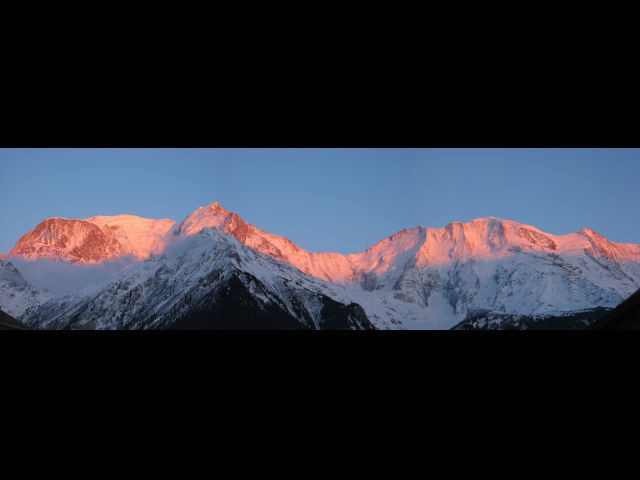 Chalet récent avec vue splendide
