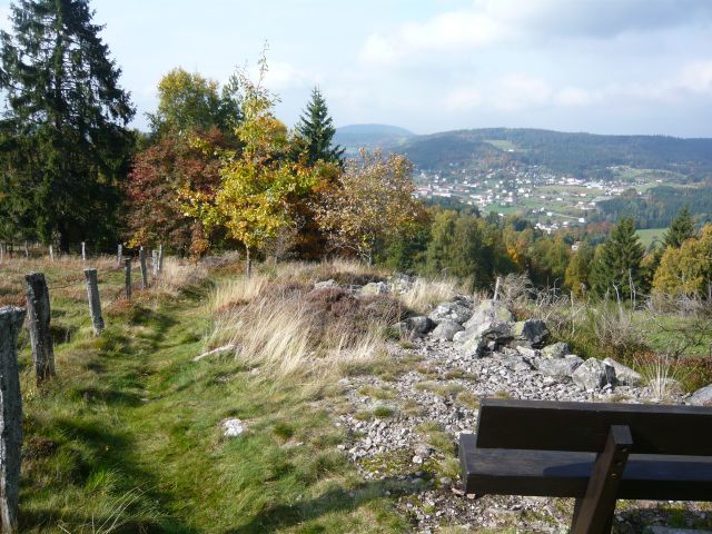 Une des ballades proche des chalets.