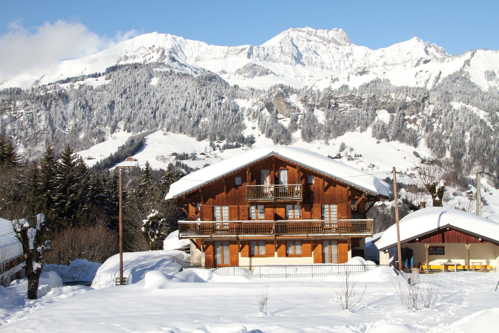 Les Chamois - Piscine chauffée (été) piste de luge (hiver)