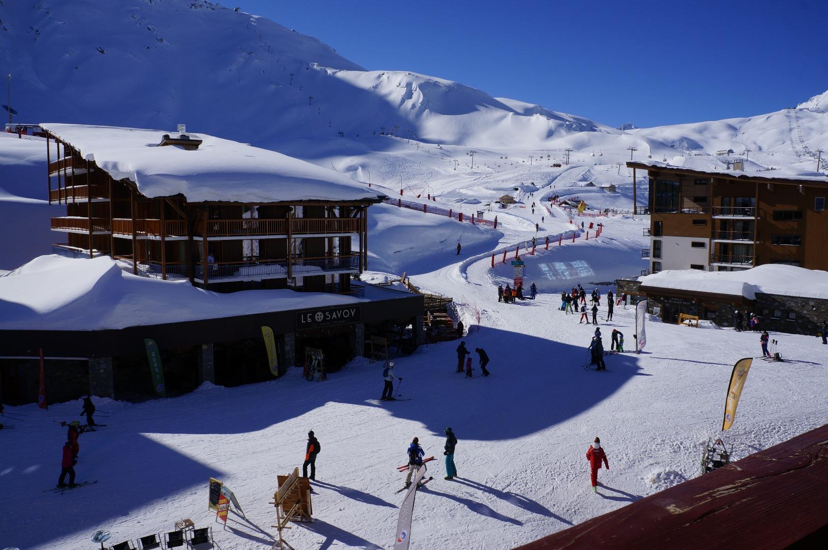 ARC 2000-STUDIO BALCON SUD-AU PIED DES PISTES