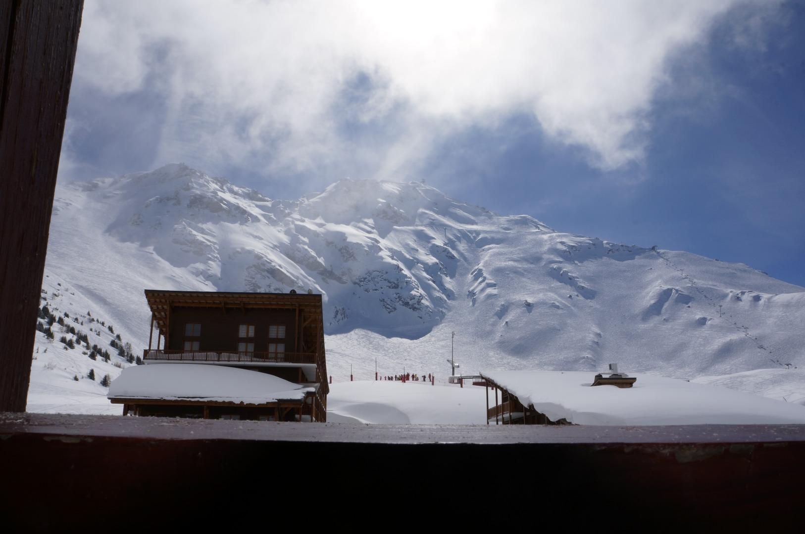 ARC 2000-STUDIO BALCON SUD-AU PIED DES PISTES