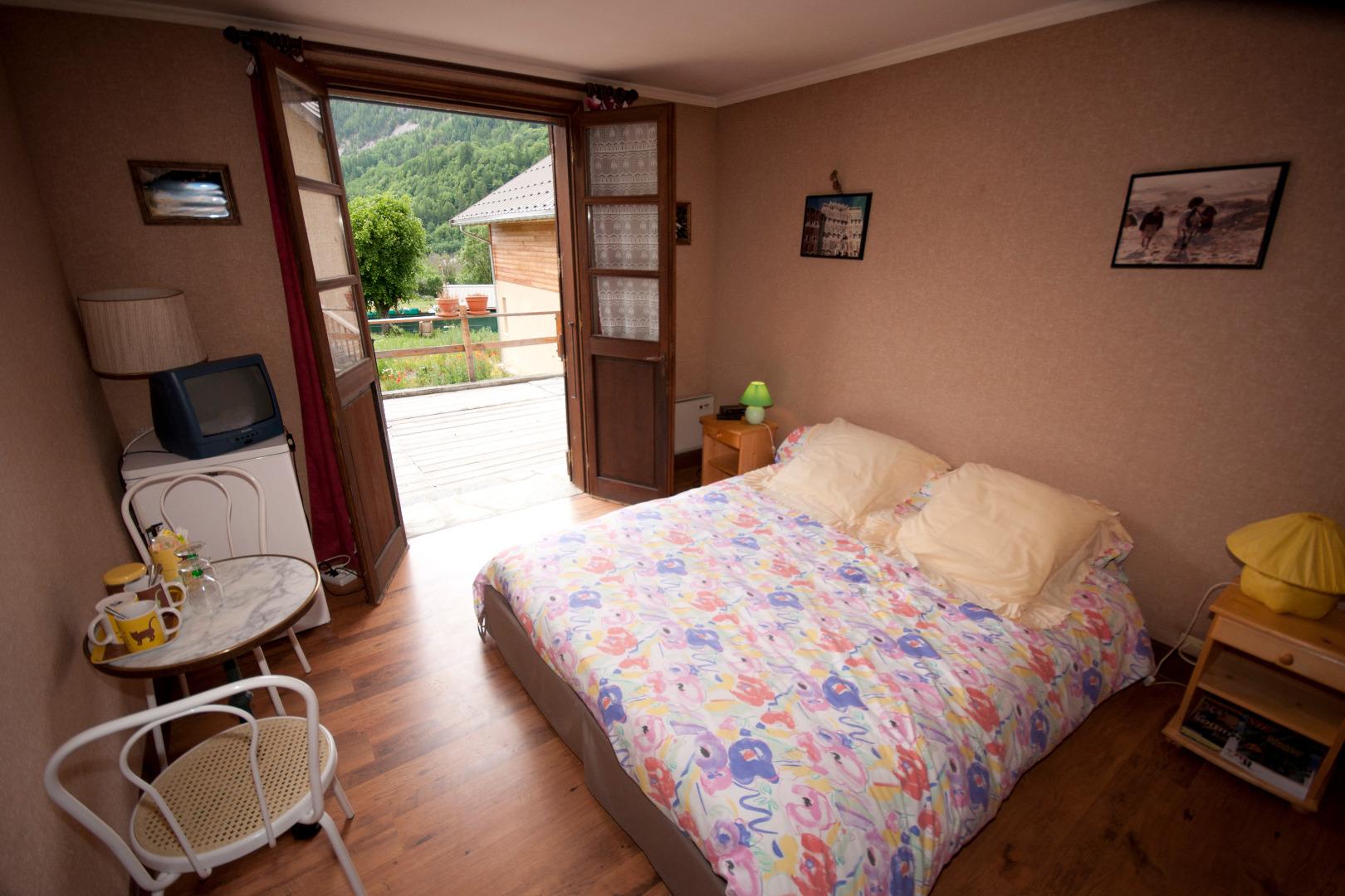 Chambre double optionnelle (si 5 pers et +).