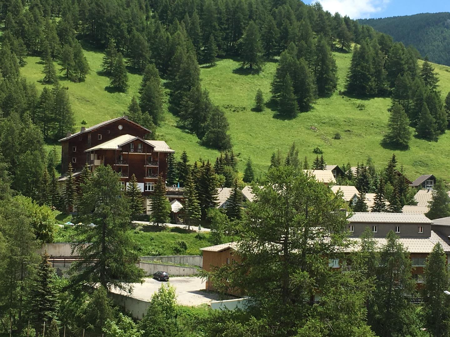 vue estivale du balcon 