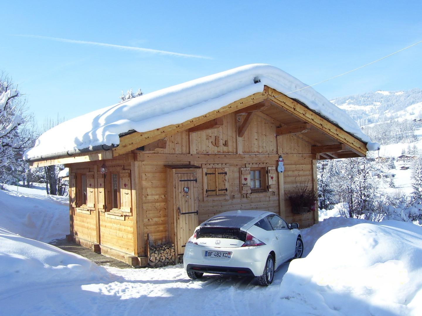 LE BLANCHOT  sur les pistes de ski