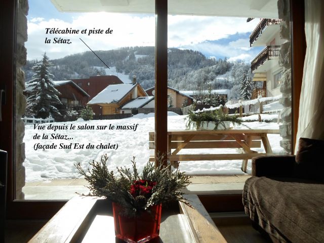 G1 APPARTEMENT 4 ETOILES  RECENT  DANS CHALET PLEIN CENTRE,PLEIN SUD, JARDIN, 