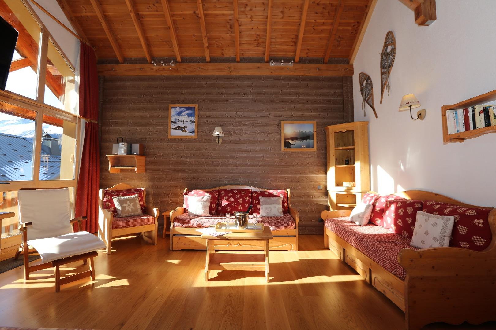 APPARTEMENT AMBIANCE CHALET 4* 85M2 8 PERS  VALLOIRE (SAVOIE)