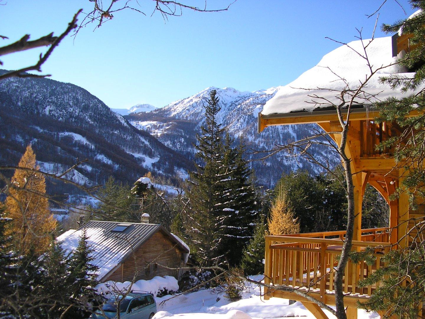 CHALET DE STANDING , SERRE-CHEVALIER 1400, 8 à 12 personnes, PLEIN SUD