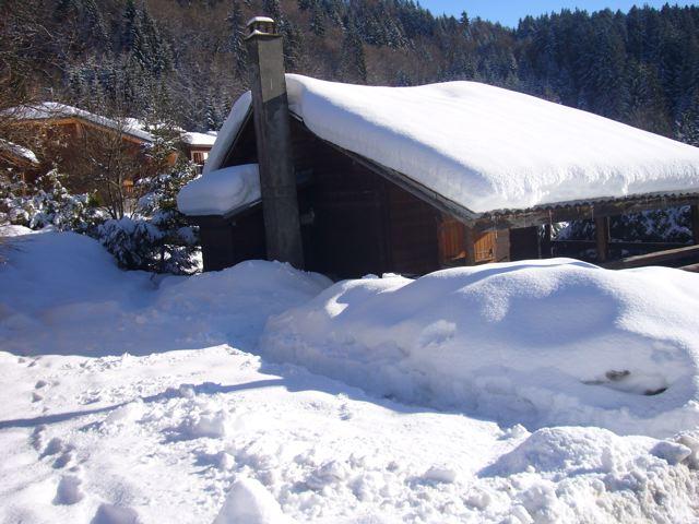 Véritable petit chalet savoyard en madriers