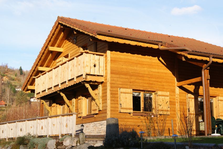 location chalet 2 à 8 personnes vosges ventron ski