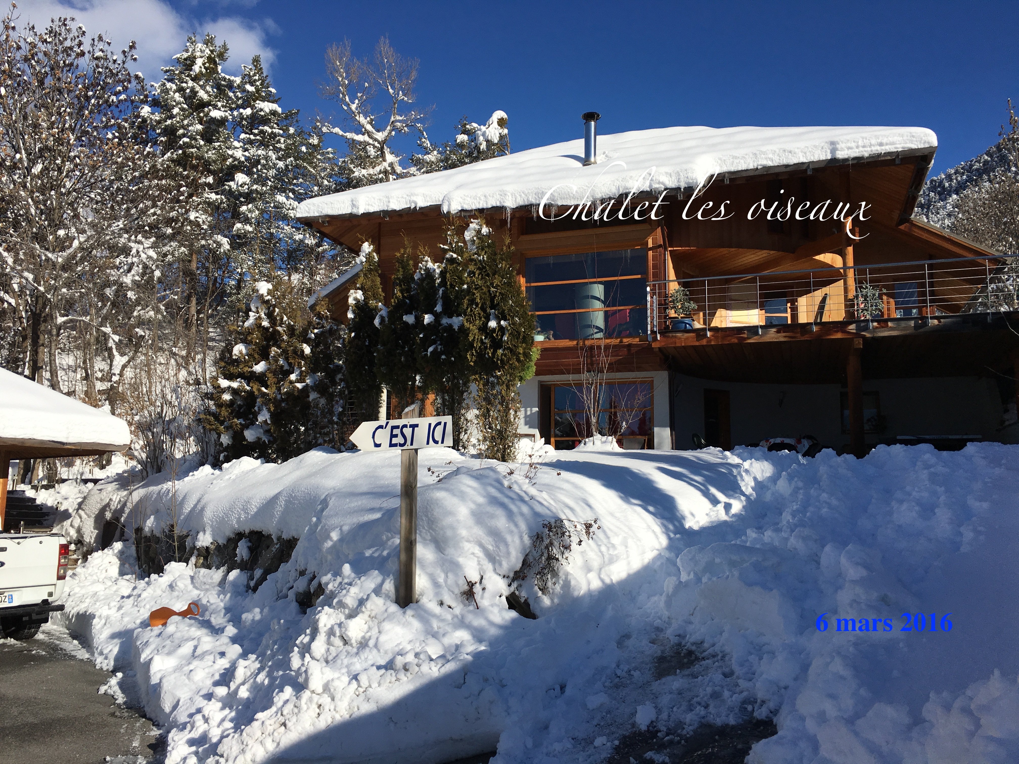 SERRE CHEVALIER LES OISEAUX