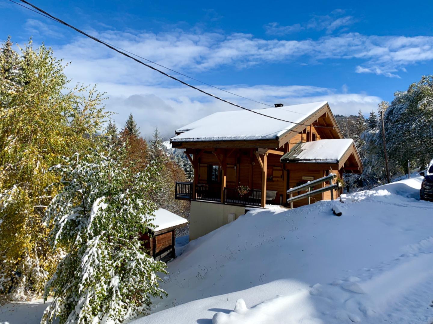 La Combe à l'Aigle - Charmant chalet au coeur de l'Espace Diamant