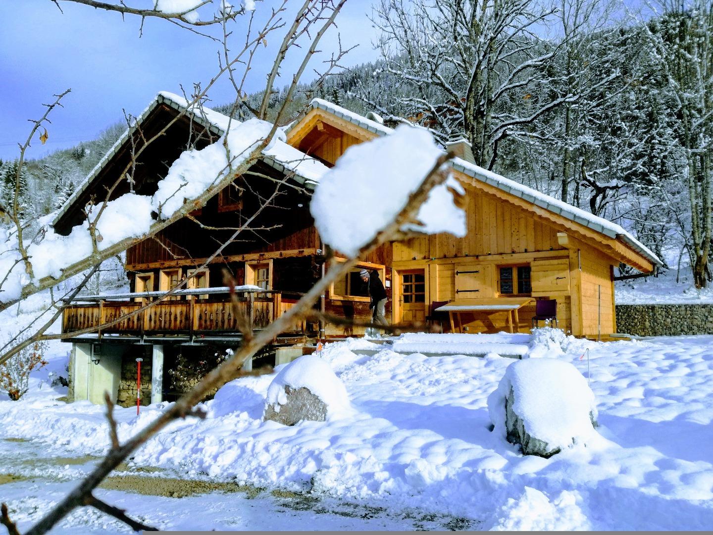Le Grenier sous la neige