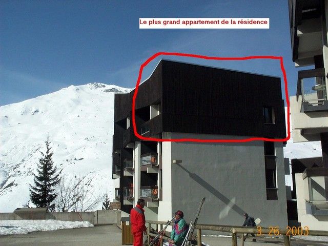 Neige garantie. 2 pièces sympas (et aussi 2 studios) au pied des pistes.