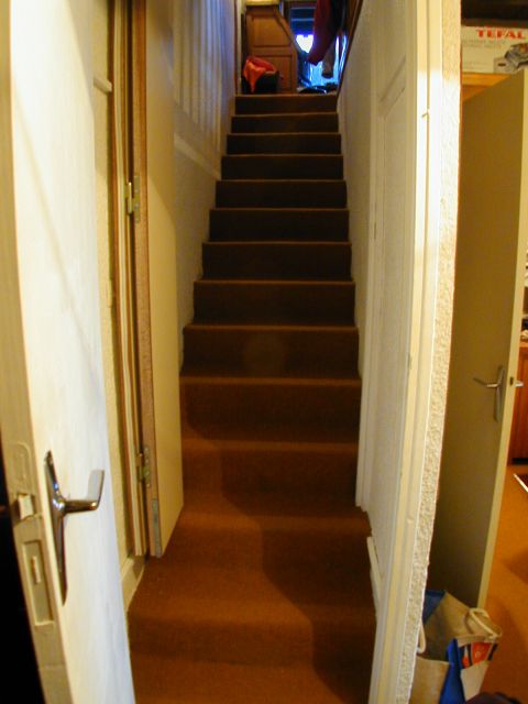 Escalier de communication entre les 2 appartements