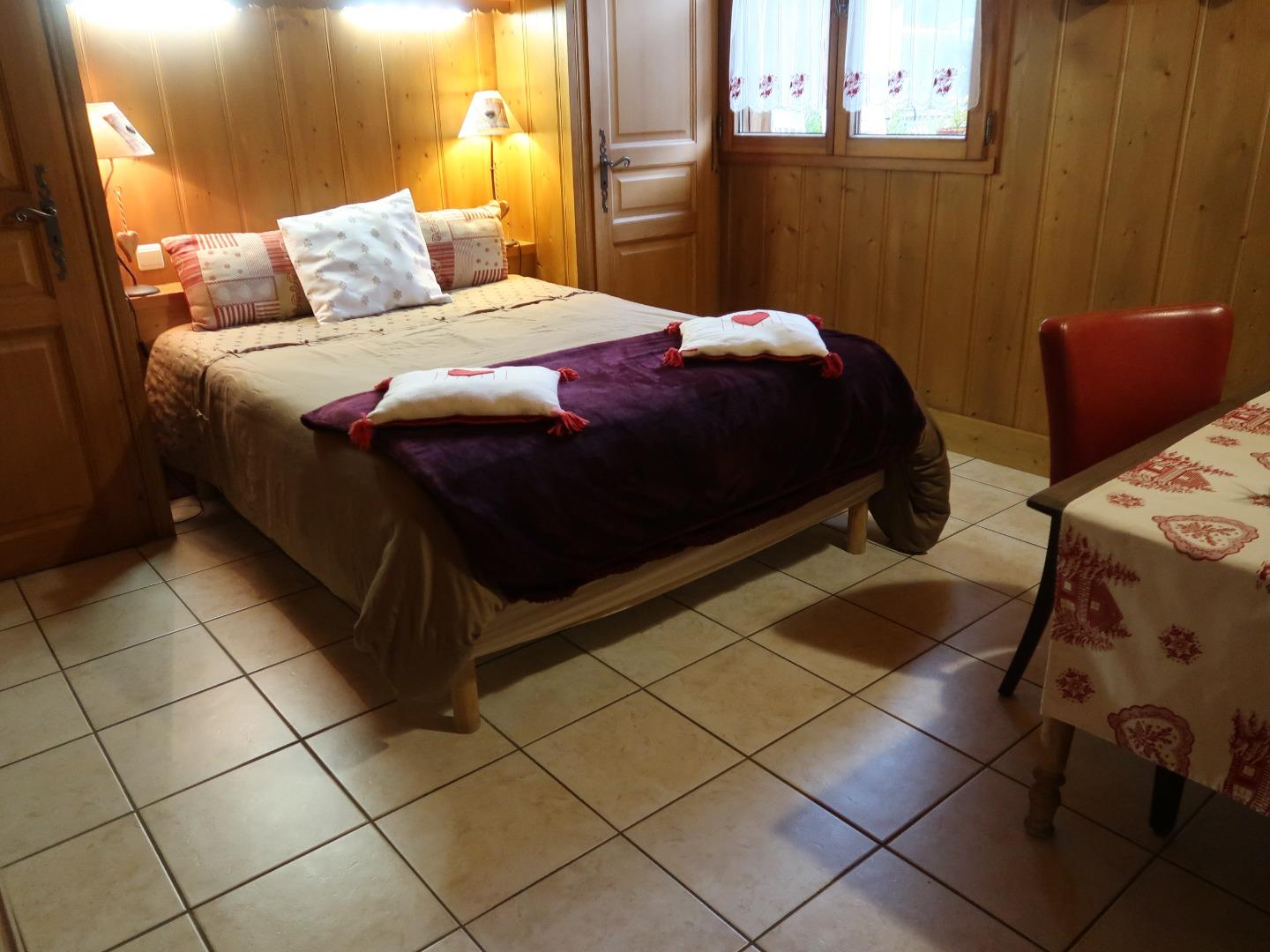  bas de chalet jardin 2ch lit fait un vrai petit bonheur vallée de chamonix 