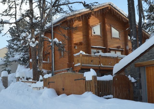 Le chalet l'ESQUIROL  l'hiver