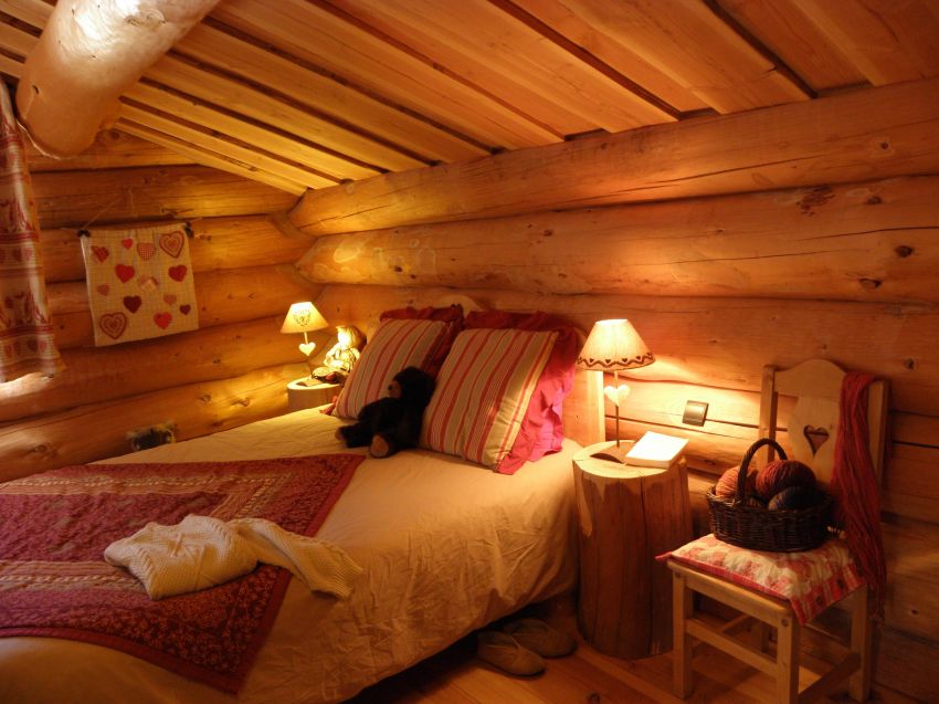 Les Artigues, chalet de charme en rondins naturels