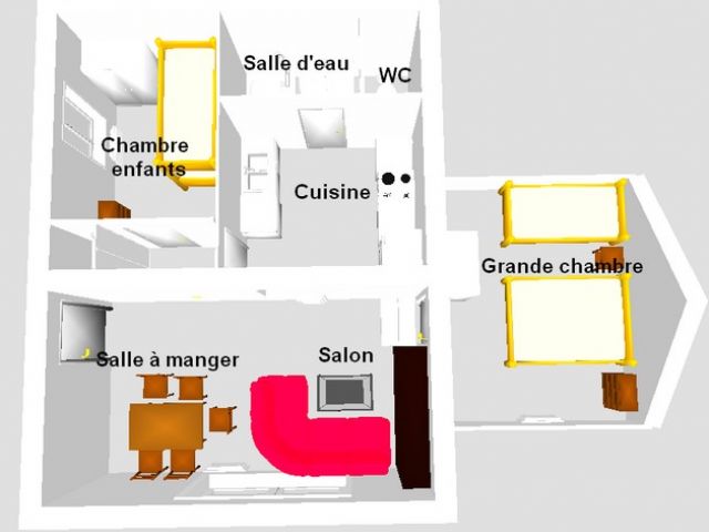 Gîte 5 personnes avec vue panoramique