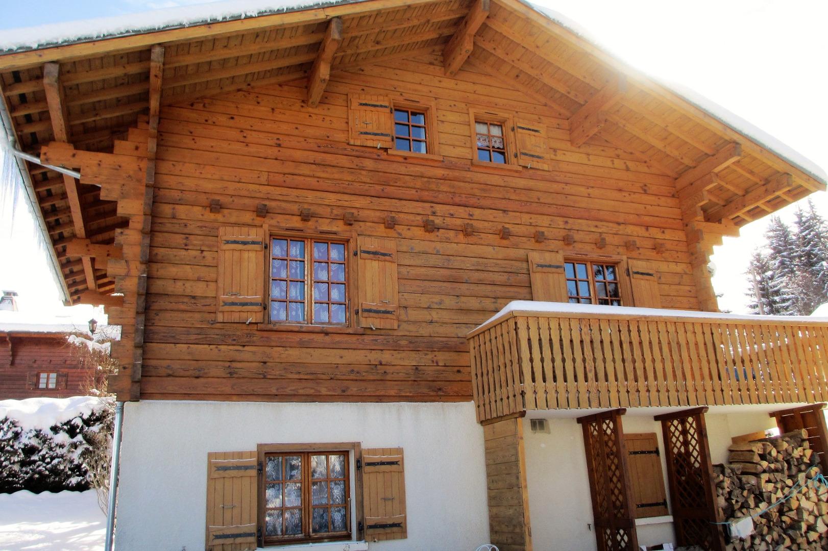  "Le coeur de la montagne", très calme, belles vues, domaine Evasion Mont-Blanc jusqu'à 10 personnes