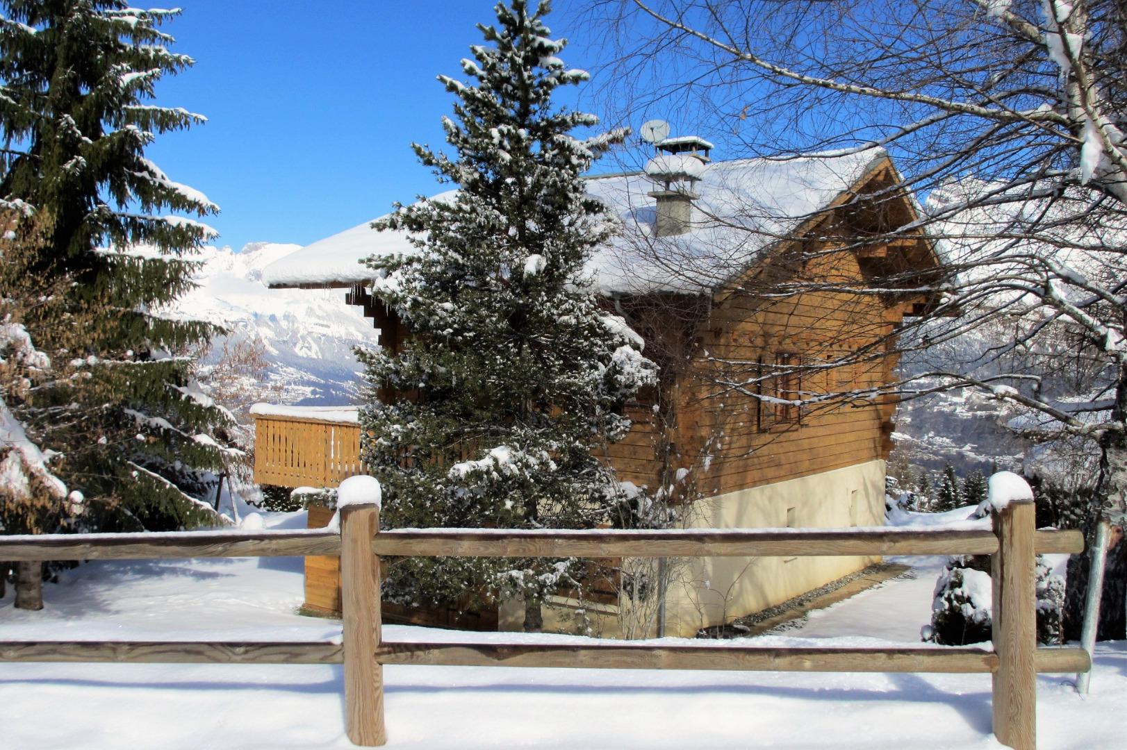 "Le coeur de la montagne", très calme, belles vues, domaine Evasion Mont-Blanc jusqu'à 10 personnes