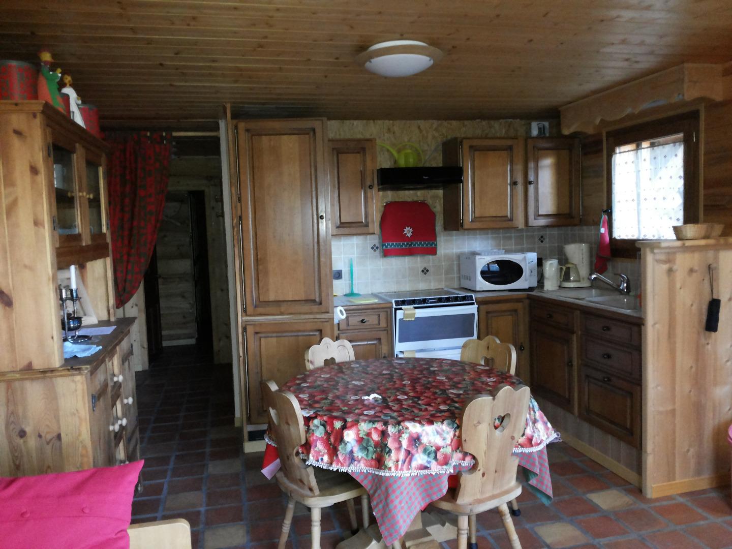 Princesse 100m des pistes - Appartement dans chalet typique