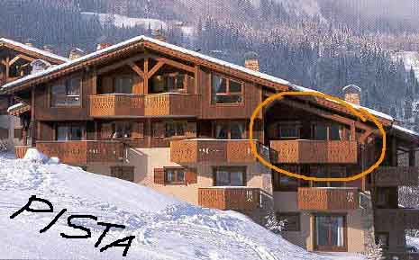 Appart Ski au Pieds en Chalet Résidence Les Hauts de Chavants- PISCINE