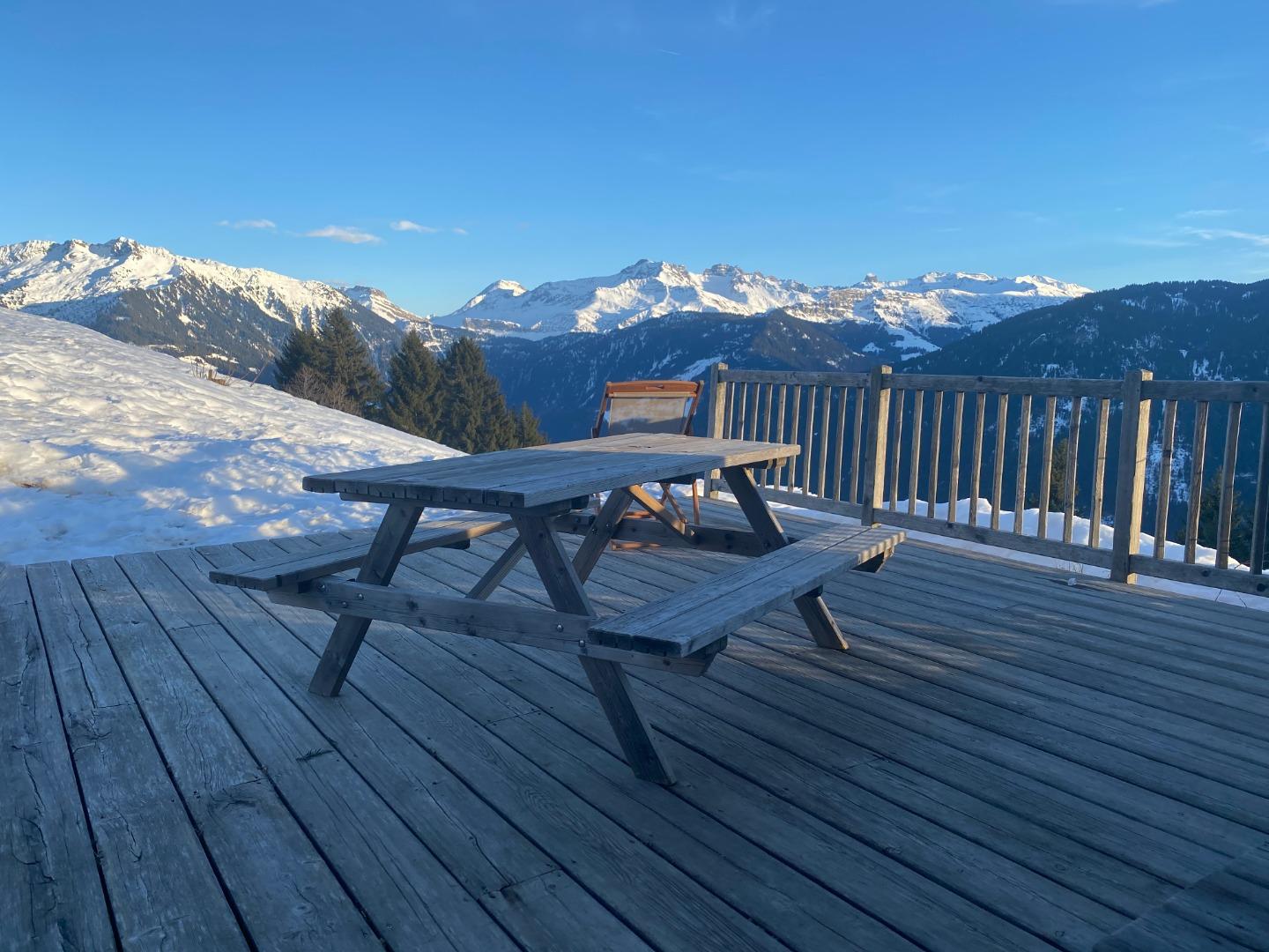 Authentique chalet d'alpage à 500m des pistes