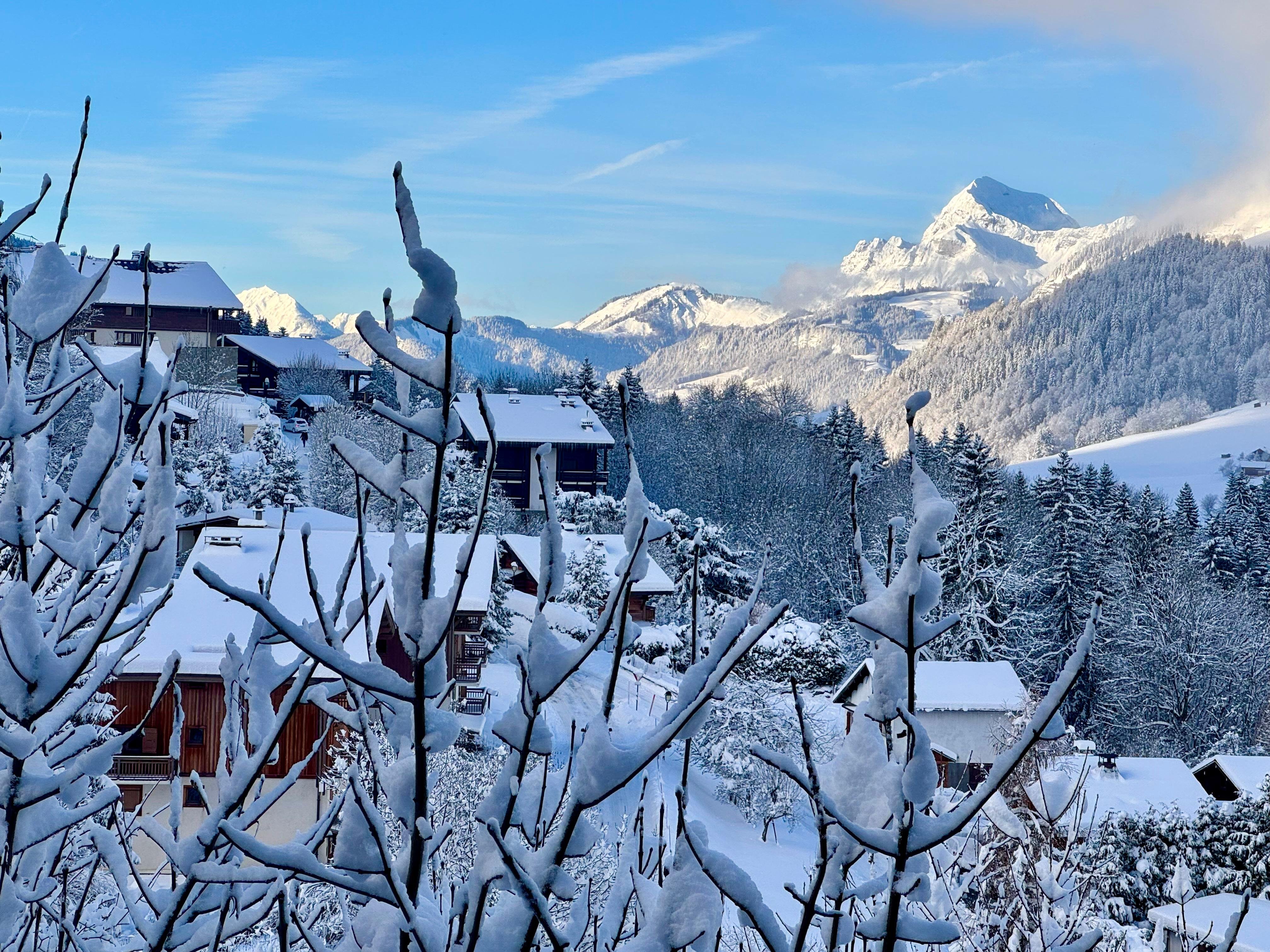 Chalet Megeve 10 personnes proche pistes et calme