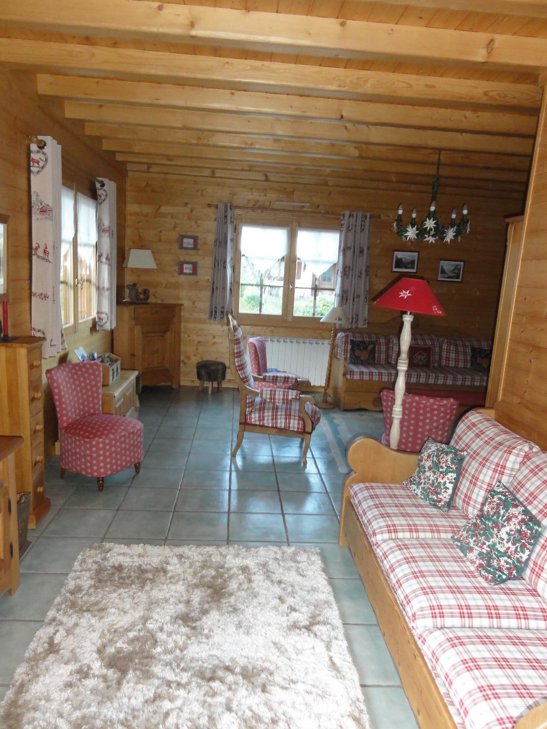  Chalet les Pastourelles, Vue sur massif du Mont Blanc