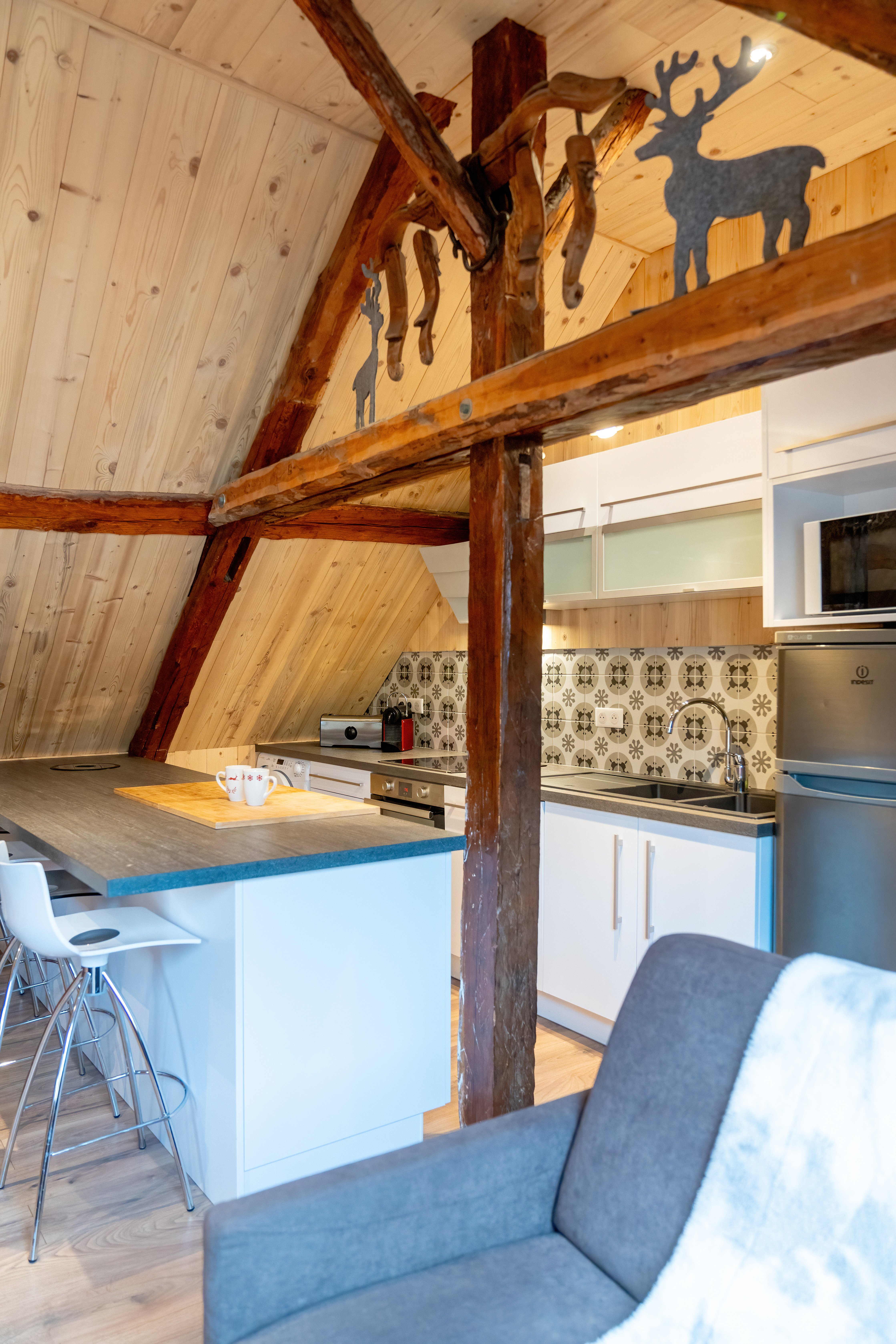 L'ALPAGE, duplex *** à 200 m des pistes, des Grands Bains et des commerces, séjour sans voiture