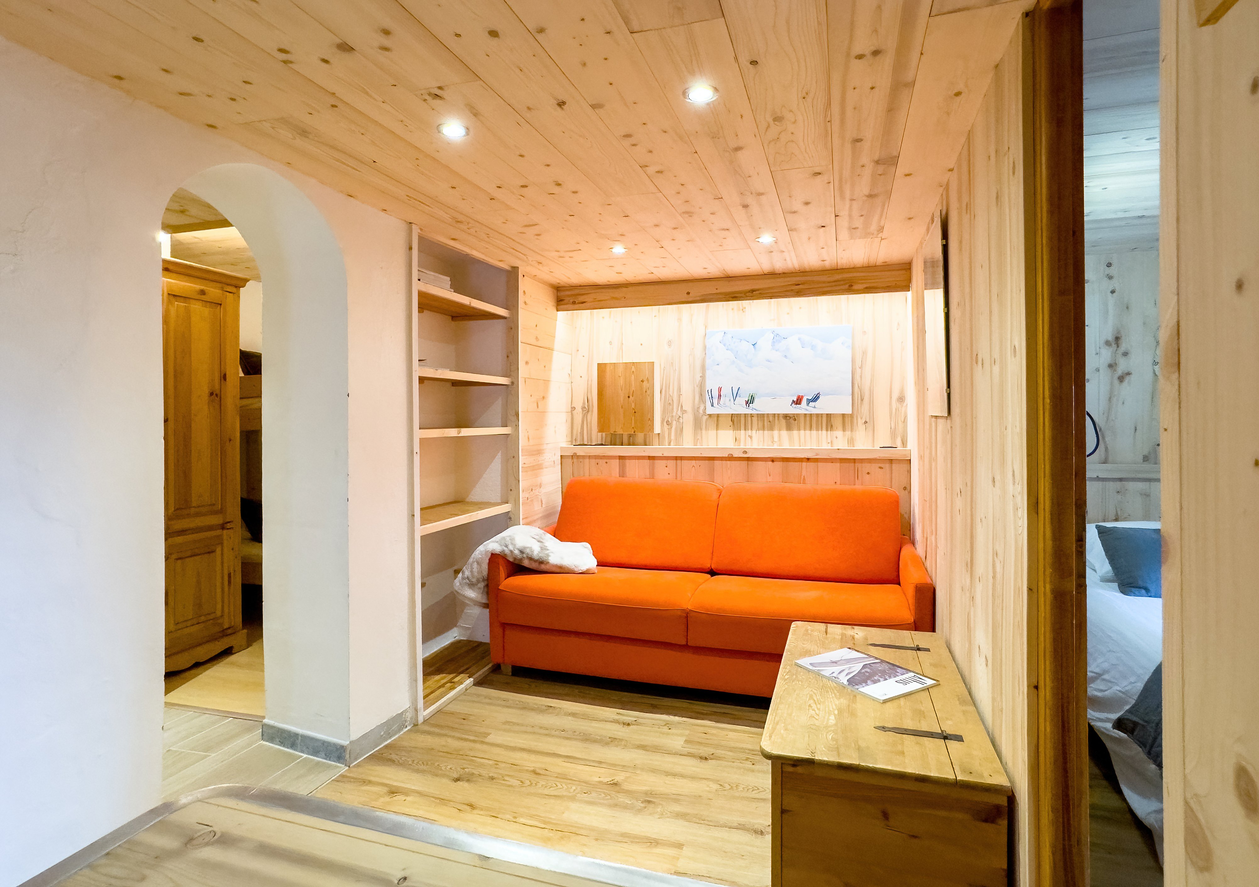 Les Grangettes *** à 200 m des pistes, des Grands Bains chauds et de tous les commerces, séjour sans voiture