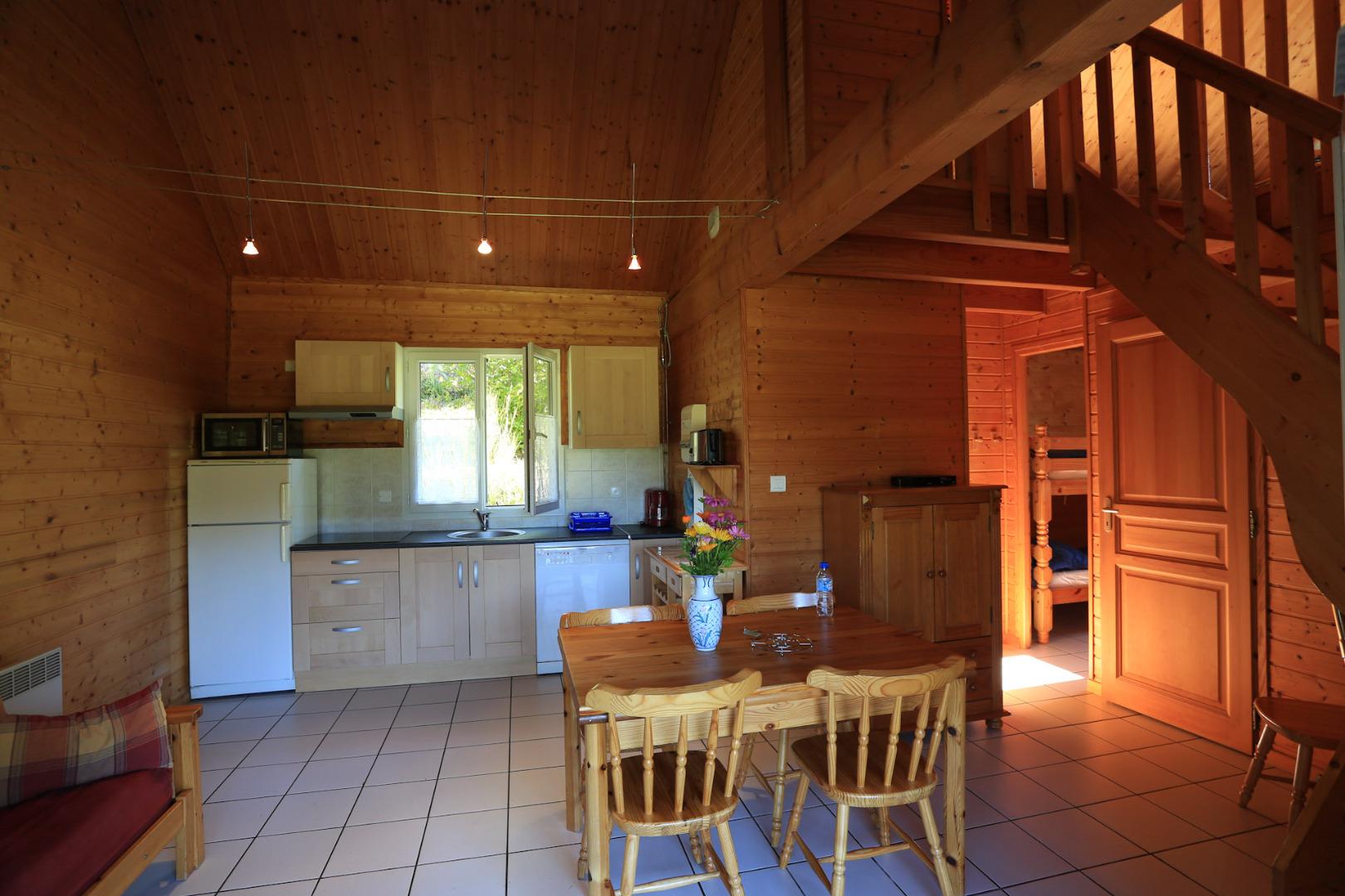 CHALETS "MONTAGNE" en Auvergne