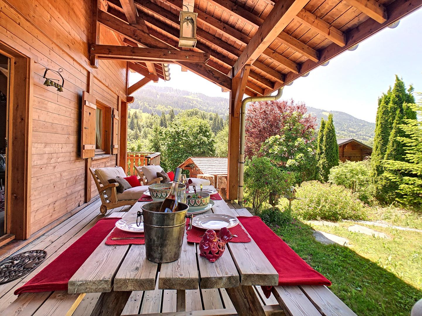 Chalet Fleurs et Flocons