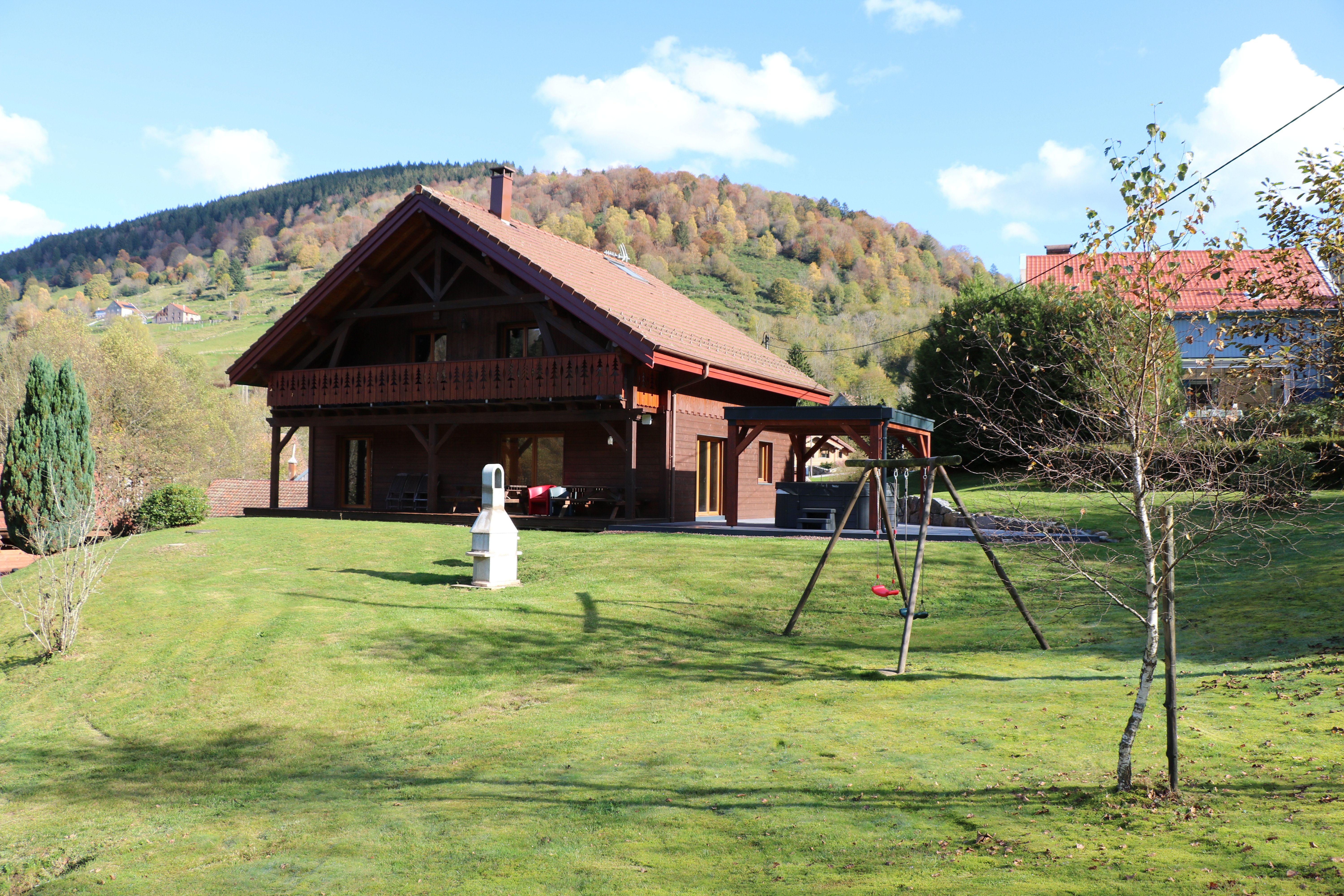 "HEIDI" chalet bois **** grand standing avec sauna et SPA