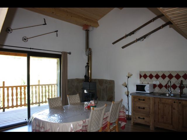 Chalet les marmottes  à 3 minutes des pistes de ski, vue imprenable