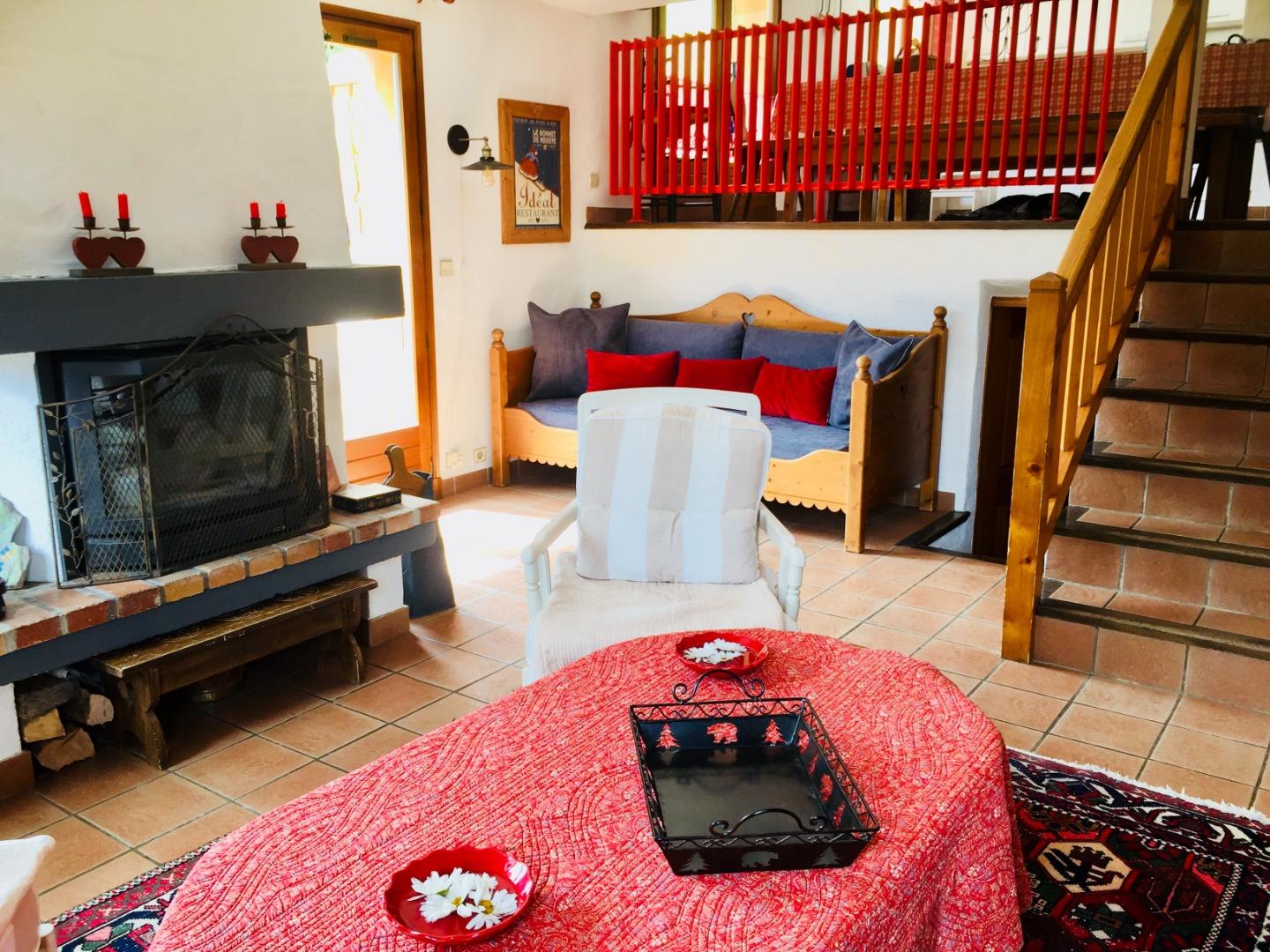 Magnifique chalet grand confort , vue imprenable , à 300 du télésiège 