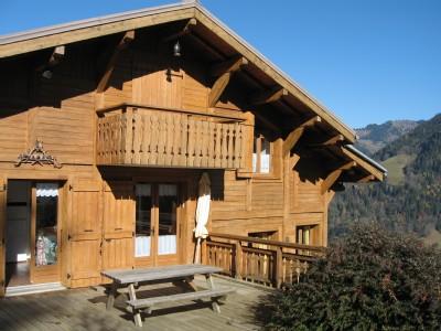 Magnifique chalet grand confort , vue imprenable , à 300 du télésiège 