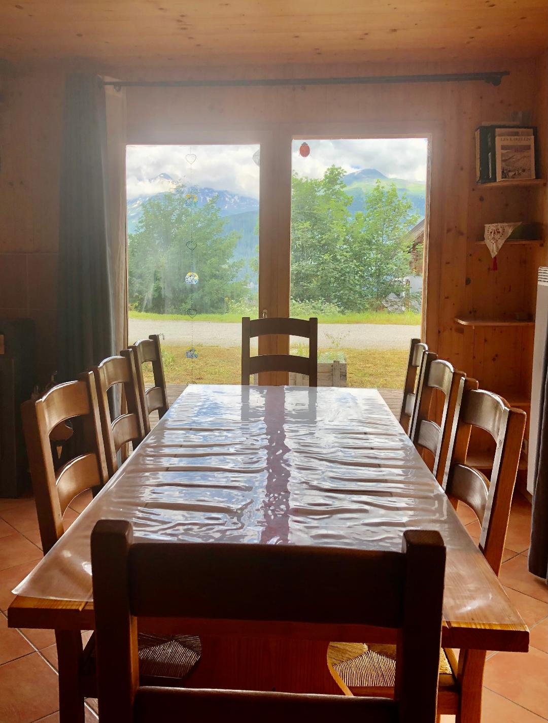 - CHALET   D'ALBIEZ  Meublé Classé 3 étoiles - ALBANNE  1650 m