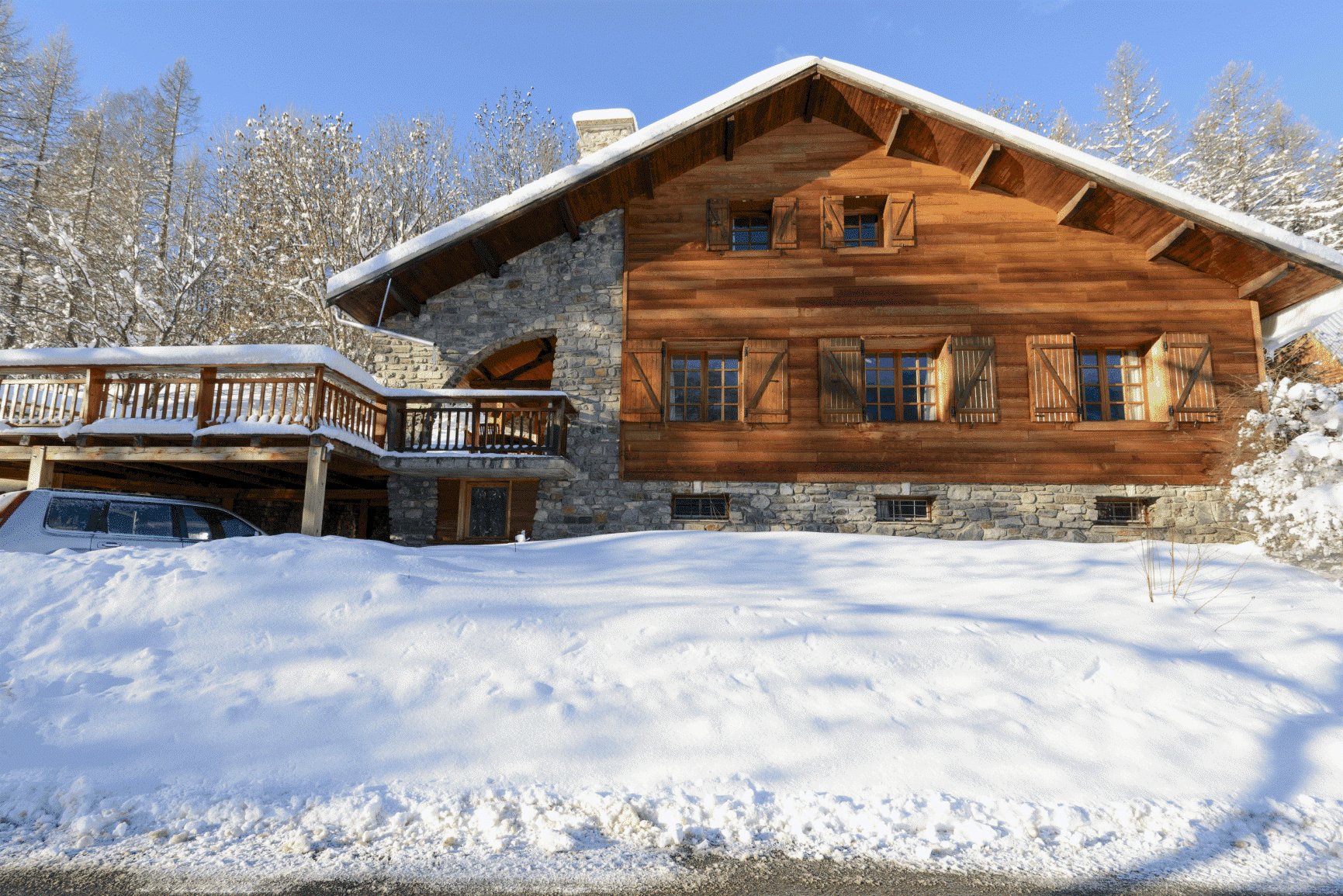Le Mont Milo (Proche des pistes, spacieux 5 ch, au calme, sauna, salle de jeux, borne de recharge 22 Kg)