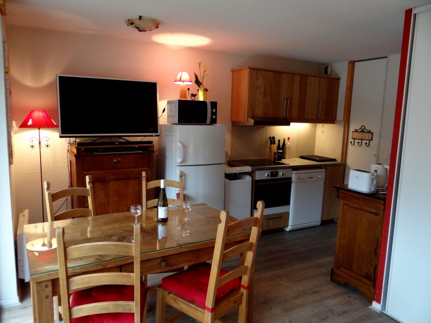Chalets de la Vanoise, N°5208, Duplex 43 m2,  3*,  à 250m des pistes et commerces